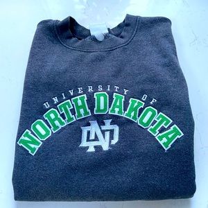 UND Gray Crewneck